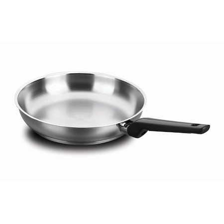 Korkmaz 10 in. Classic 18 by 10 Stainless Steel Deep Frying Stir Fry Pan A1909