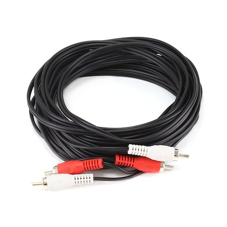 Monoprice Rca2 Plug/2 Rca Plug M/M Cable, 25 ft. 2009