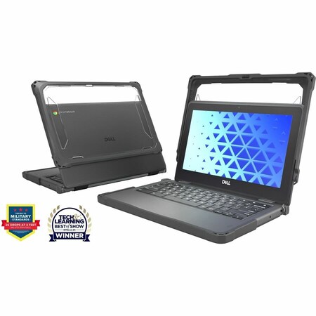 Max Cases Case Dell Chromebook 11 Clam DLESF3CB11CGRY