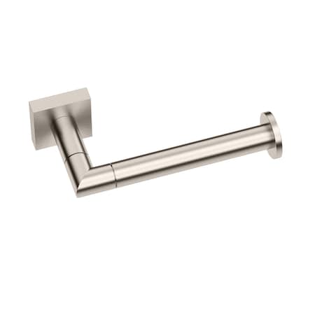 Gatco Glam Too Euro Toilet Paper Holder, Satin Nickel 5643
