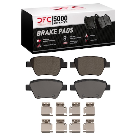 Dfc 5000 Advanced Disc Brake Pad Set,  1551-1456-01