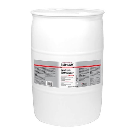 Rust-Oleum Professional Cleaners Low Foam Floor Cleaner, Drum, 55 Gallon 388967