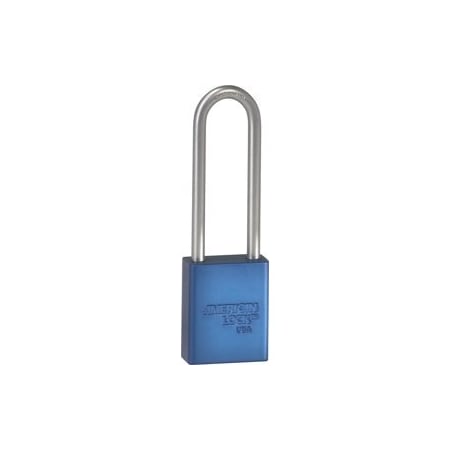 Master Lock Co Safety Padlock 3in Shackle Blue 0-Bitted A1107KZ BLU
