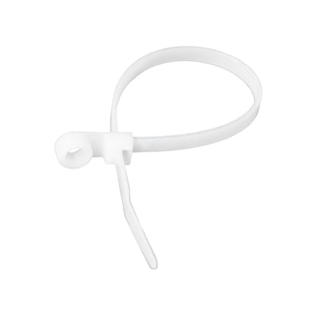 Auveco Cable Tie with Mounting Hole Natural 7in Length, 250PK 15194