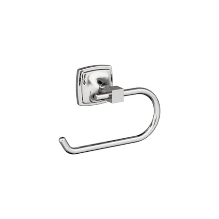 Amerock Stature Chrome Transitional Single Post Toilet Paper Holder BH3609126