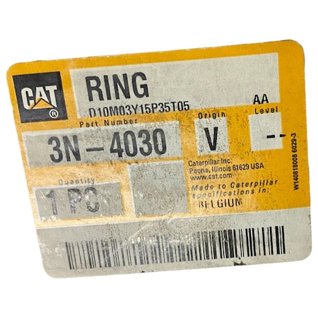 Caterpillar RING, CATERPILLAR OEM 3N4030 3N4030