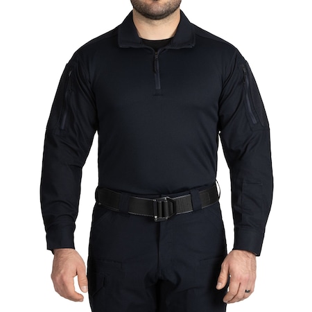 First Tactical TACTICAL RESPONDER LS SHIRT, 100% Polyester (Body), 65% Polyester/35% Cotton (Sleeves and Collar) 111031