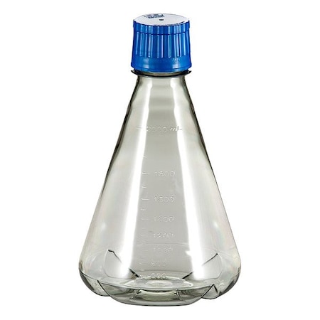 Zoro Select Erlenmeyer Flask , 265 mm H, PK24 FBC2000S