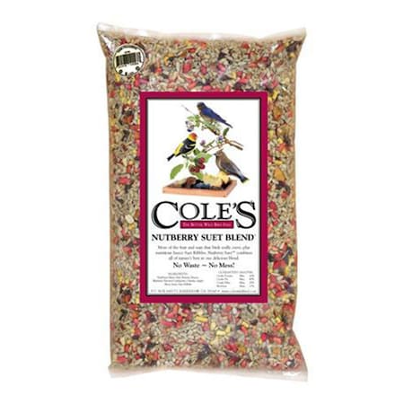 Coles Wild Bird Products Co Nutberry Suet Blend 10 lbs. COLESGCNB10