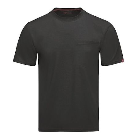 Red Kap Men's Work Shirt, Black, XL TKM2BK