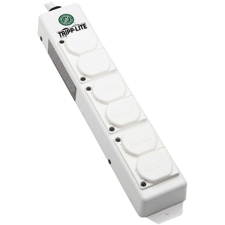 Eaton Safe-IT UL 2930 Medical-Grade Power Strip for Patient Care Vicinity 6 Hospital-Grade Outlet PS-606-HGDG