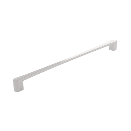 Richelieu Kent Collection 12 5/8-inch (320 mm) Brushed Nickel Modern Rectangular Cabinet Pull BP7470320195