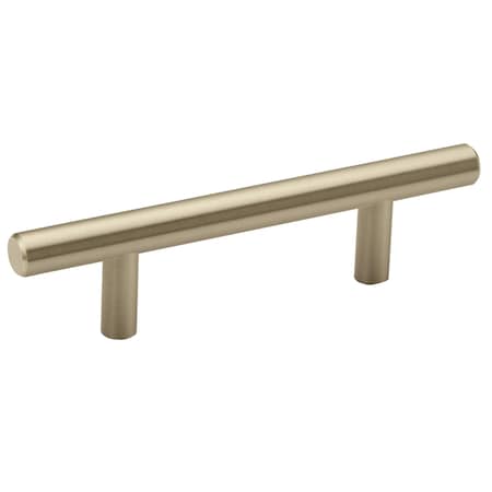Amerock Bar Pulls 3 in 76 mm Center-to-Center Golden Champagne Cabinet Pull, 10PK 10BX40515BBZ