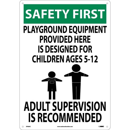 Nmc Safety First Adult Supervision Sign, SF60AC SF60AC