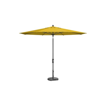 Treasure Garden 11 ft Patio Umbella, aluminum, fiberglass ribs, outdoor, Buttercup UM841-09 5438 Buttercup