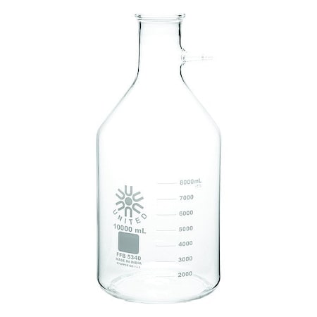 United Scientific Supplies Inc Glass Flasks, Colorless, 495 mm H FFB5340-10000