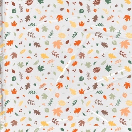 Nashville Wraps Autumn Leaves Cello Roll, 30 inx100' CR30AL