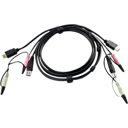 Aten USB HDMI KVM Cable - CS1792 CS1794 1.8m 2L7D02UH