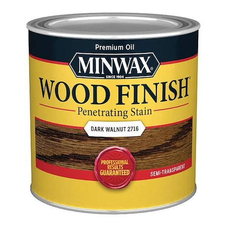 Minwax Wood Stain, 0.5 pt, Dark Walnut 227164444