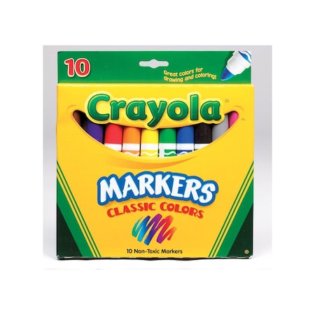 Crayola Markers Classic Assorted Broad Tip 58-7722