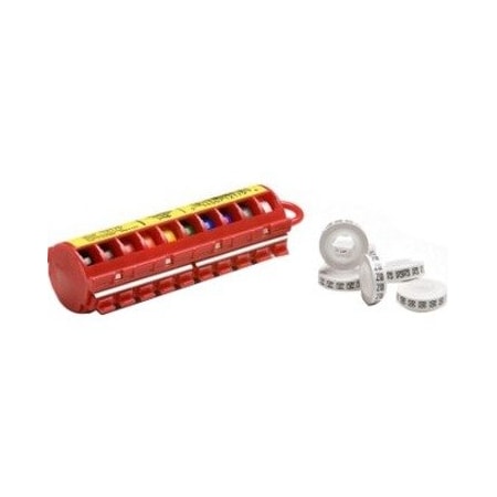 3M Wire Marker Tape Refill Roll, PK50, SDR-A SDR-A