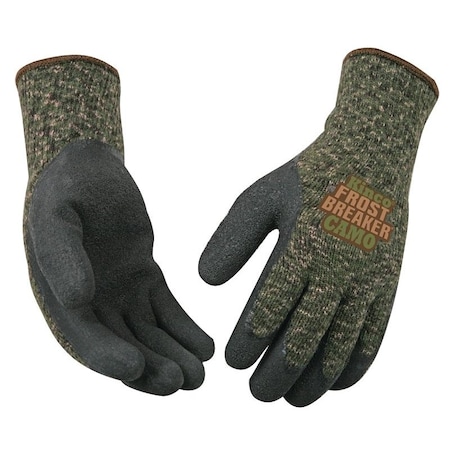 Frost Breaker High-Dexterity Protective Gloves, Men's, XL, Regular Thumb, Knit Wrist Cuff, Acrylic 1788-XL