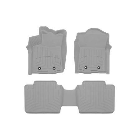 Weathertech Grey, Front and Rear FloorLiner HP 4612991IM-460215IM
