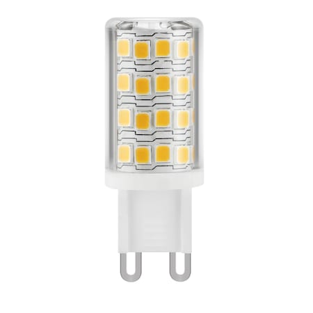 Newhouse Lighting LED T4 Bulb 4W 40W Equivalent G9 Base 120V 3000K Dimmable, 4PK G9-4040D-4PK