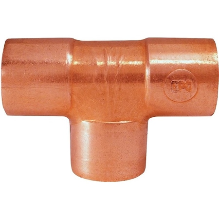 Epc Elkhart Products 111 Series Pipe Tee, 1/2 in, Sweat, Copper 32700