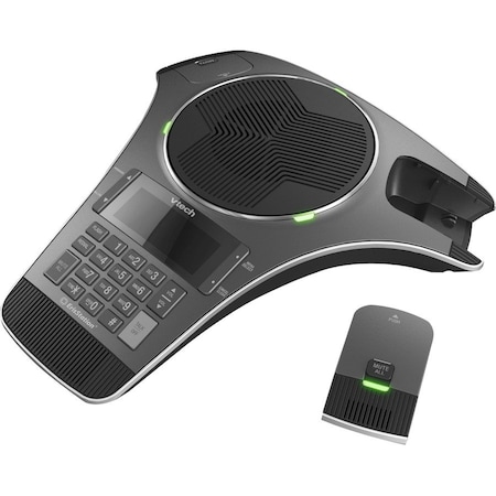 Vtech VTech ErisStation VCS702 DECT 6.0 Conference Phone - Gunmetal - 1 x Phone Line - Speakerphone VCS702