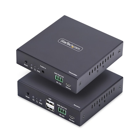 Startech.Com HDMI KVM EXTENDER OVER IP NETWORK, 4K 60HZ, DRIVERLESS, HDMI AND USB OVER ETHERN IH2006-KVM-EXTENDER