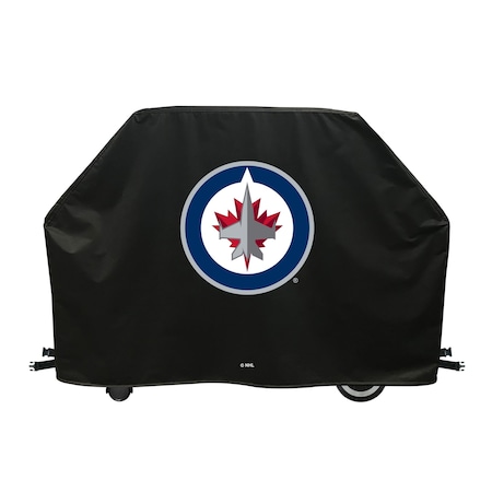 Holland Bar Stool Co 72" Winnipeg Jets Grill Cover GC72WinJet