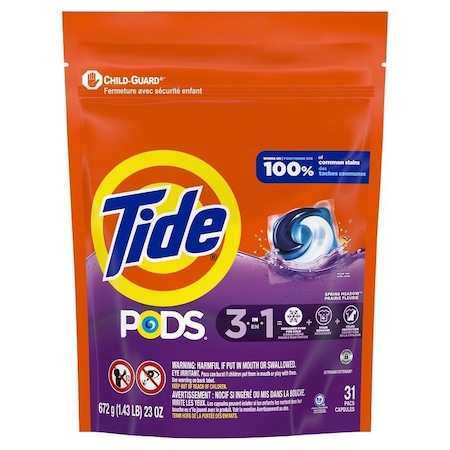 Tide PODS 16905772 Laundry Detergent Pack, Liquid, Ocean Mist 37000509608