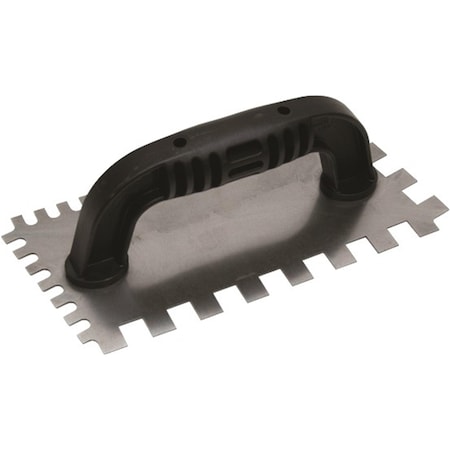 Marshalltown Notched Trowel, Flooring Trowel, Tiling Trowel, Angle Blade, U-Shaped & Flat-V Notch 240