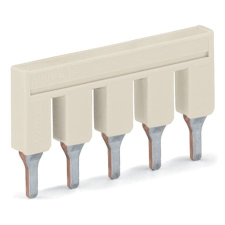Wago Terminal Block, 1.39" L, 1.39" W, Gray 2006-405