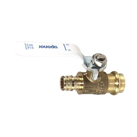Uponor LF BRS TBall VLV, 1/2"PEX1/2"CU P(MIN/10) LFT4925050SS