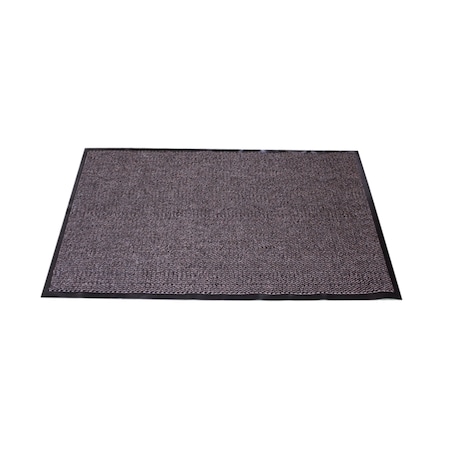 Floortex Door Mat, Polypropylene, 0.25 in Thick, Brown, 36 in W x 60 in L FR49150DCBR