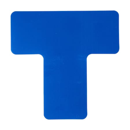 Brady ToughStripe Max Floor Marking Divider T-Shape 2 in W x 5 in H Blue, 20PK 177094