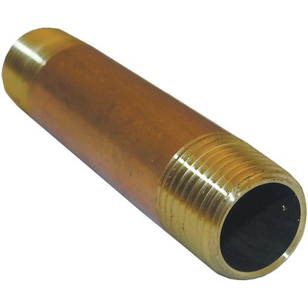 Westlake Pipe & Fittings 1/2''x4'' Brass Nipple 17-9453