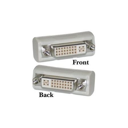Cable Wholesale DVI-I Coupler / Gender Changer, DVI-I Female 30DV-00400