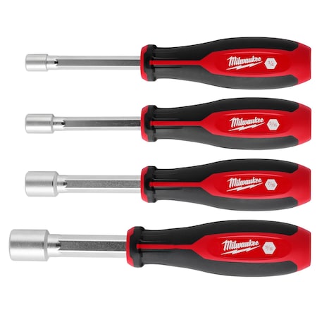Milwaukee Tool SAE Magnetic Nut Driver Set 4pc 48-22-2544