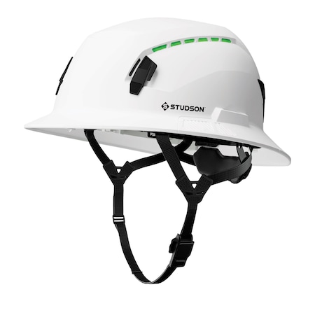 Studson Full Brim Vented, White, OS SHK1-FB-CW