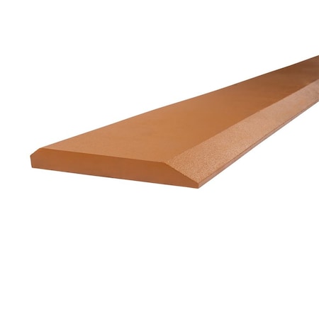 Mytee Products 66 inx6 inx3/4 in Bucket Cutting Edge for Skid Steer & Loader - 16Mn Steel BCEB-SB-66634