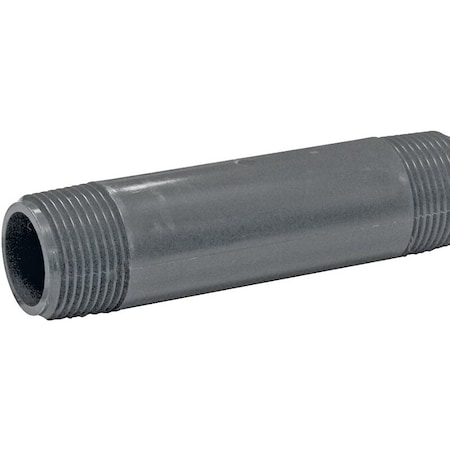 Genova LASCO 210050BC Pipe Nipple, 1 in, PVC, SCH 80 Schedule, 5 in L P-1-5