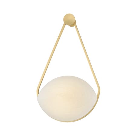 Hudson Valley Lighting Blaina Integrated LED Wall Sconce in Aged Brass 3361-AGB