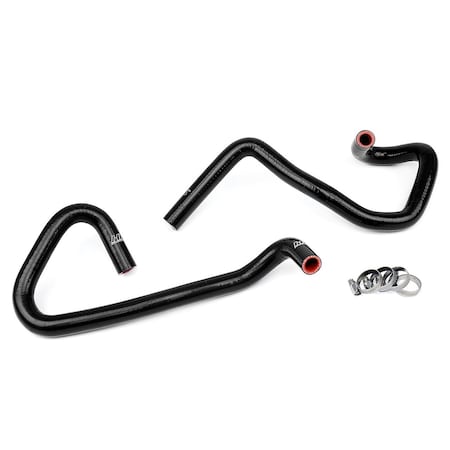 Hps Performance High Temp Reinforced Silicone Heater Coolant Hose Kit, Black,  57-1470-BLK