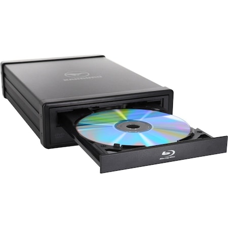 Kanguru USB3 Bluray external burner 16x, TAA U3-BDRW-16X