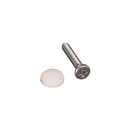 Overtime H618 White Dashboard Screw Caps And Screws, 14PK OV342404