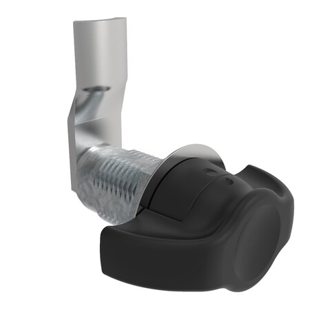 Southco Vise Action, Compression Latch, Large Size, Wing, Zinc Alloy Powder Coat, Black E3-1050-065