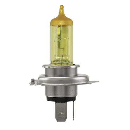 Hella BULB 12V 60/55W P43T T4.625 YELLOW 2BLIS H4 YL